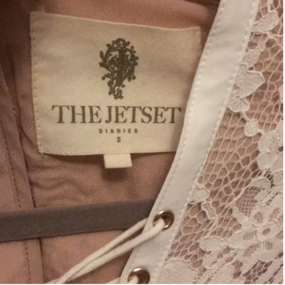 **SOLD** Jetset Diaries Ruins White Lace Up Dress - Picture 6 of 8